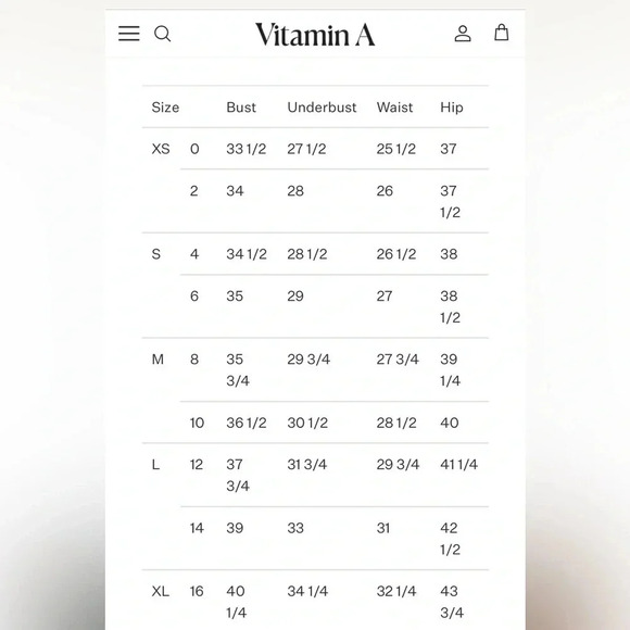 Vitamin A Swim Reversible Red California High Leg Bikini Bottom Size Large - Picture 6 of 14